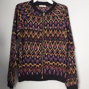 Colorful bomber jacket